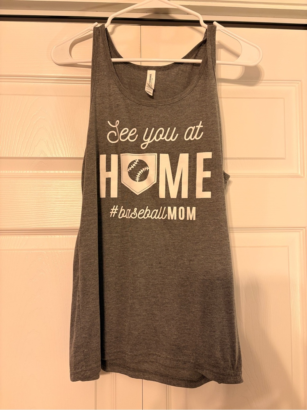 Baseball Mom Tank Size S